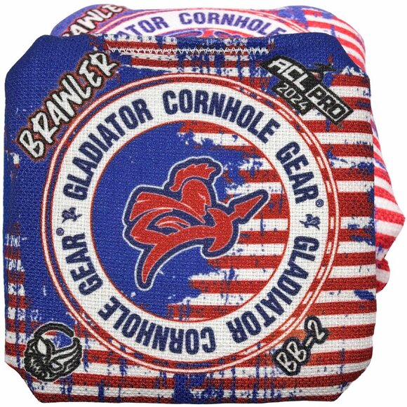 Gladiator Cornhole Gear 2024 Brawler Pro Bags & Sidekick carrying case - Picture 1 of 4